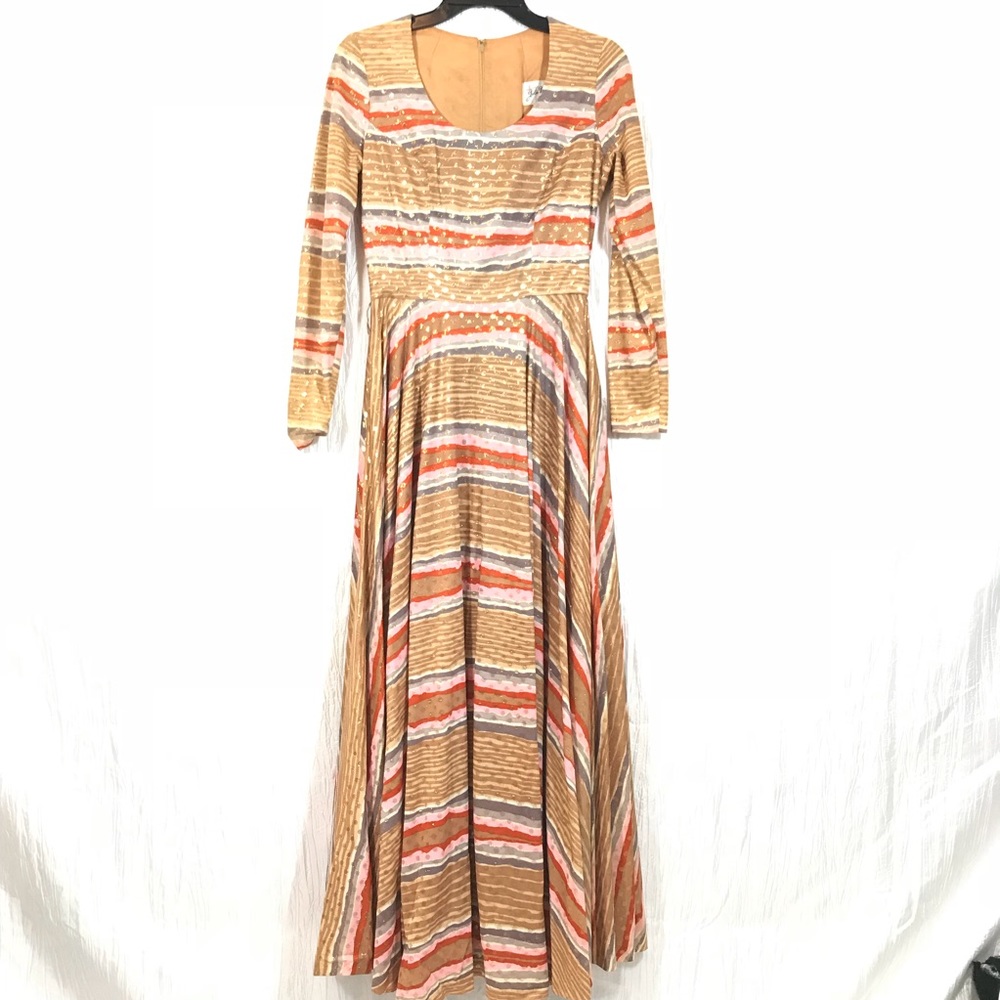 Vintage Julie Miller 70s Disco Gown